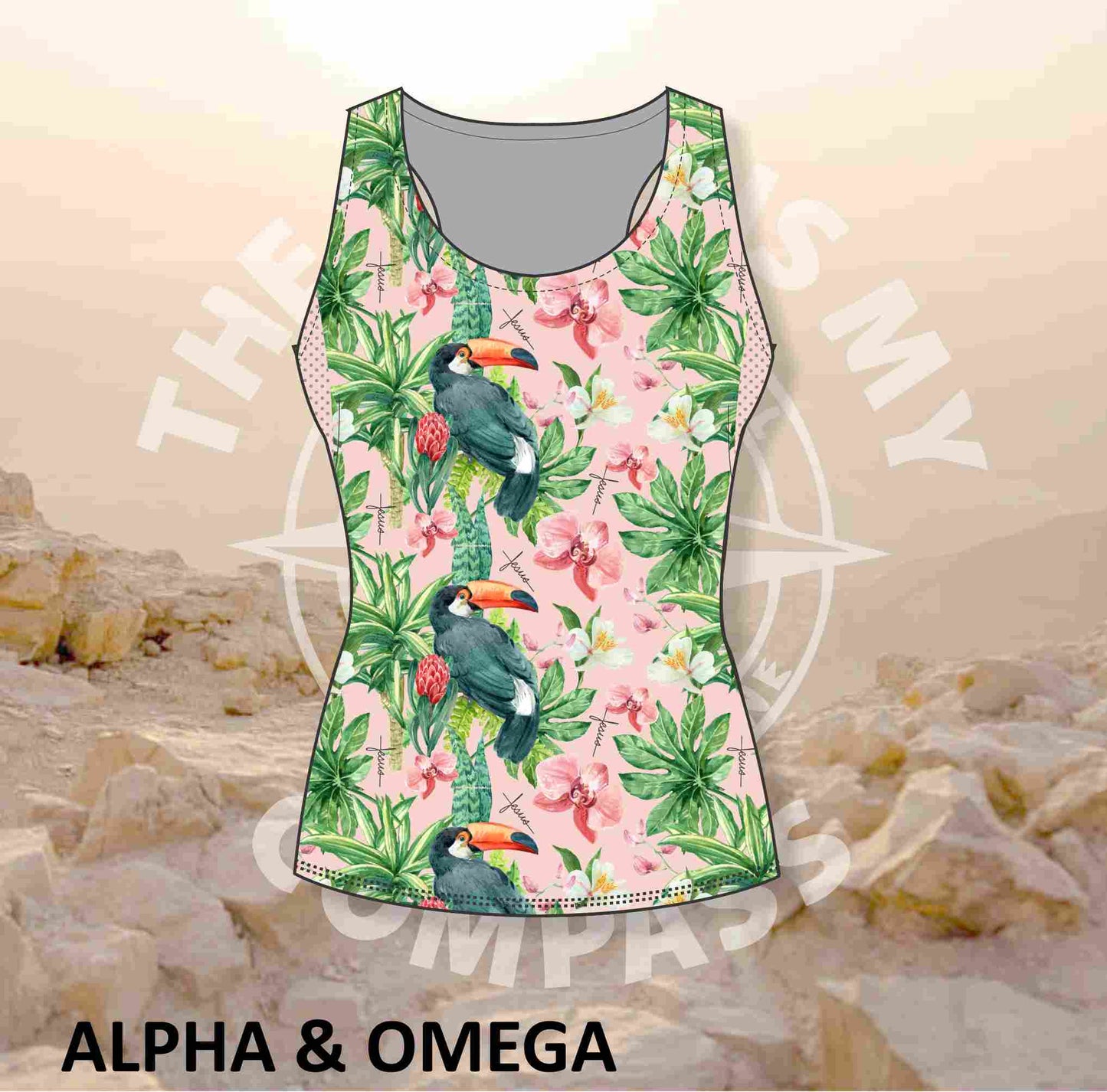 Alpha & Omega Garden of Eden Run Vest
