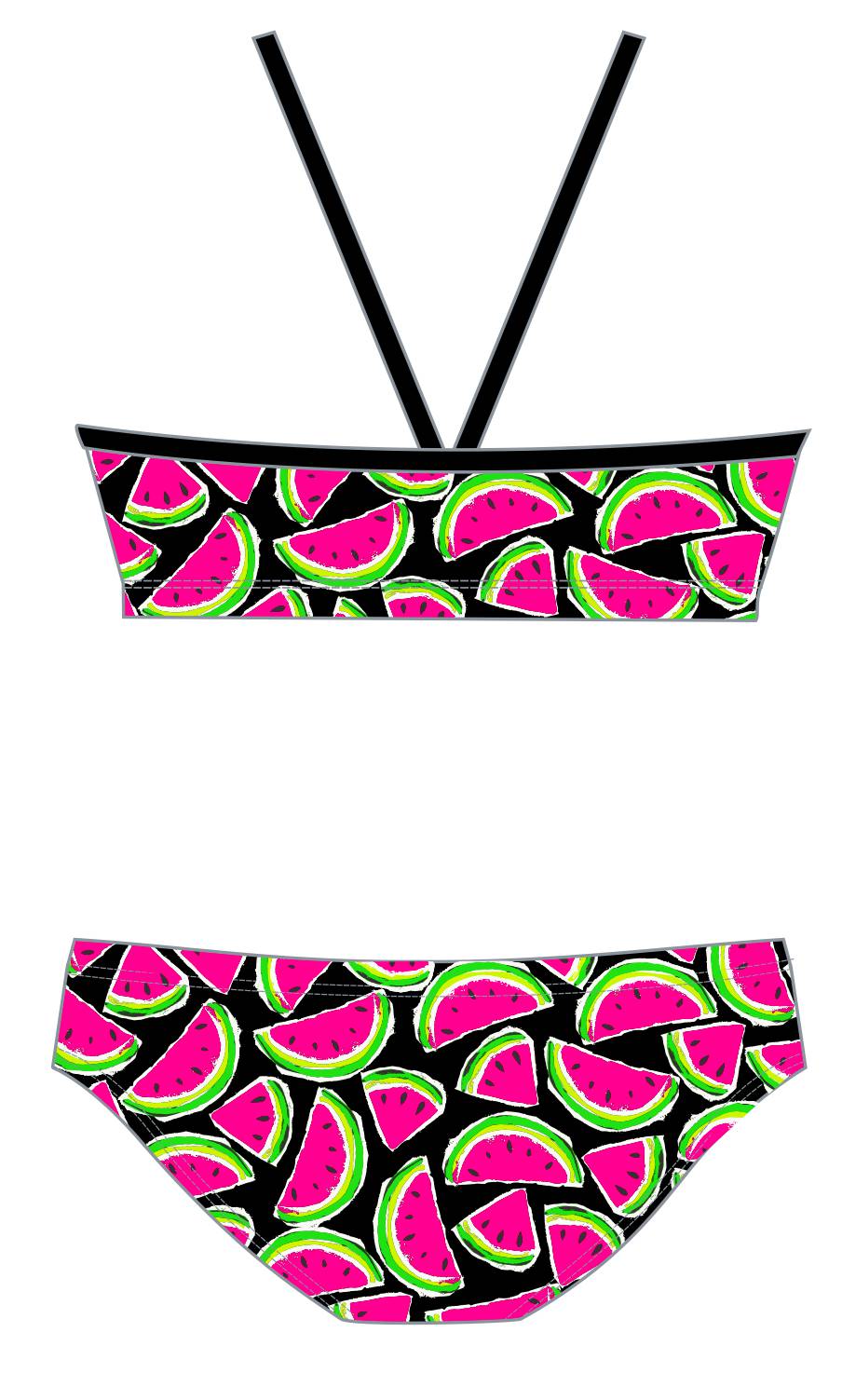Female 2 Piece Training Bikini - Water Melons