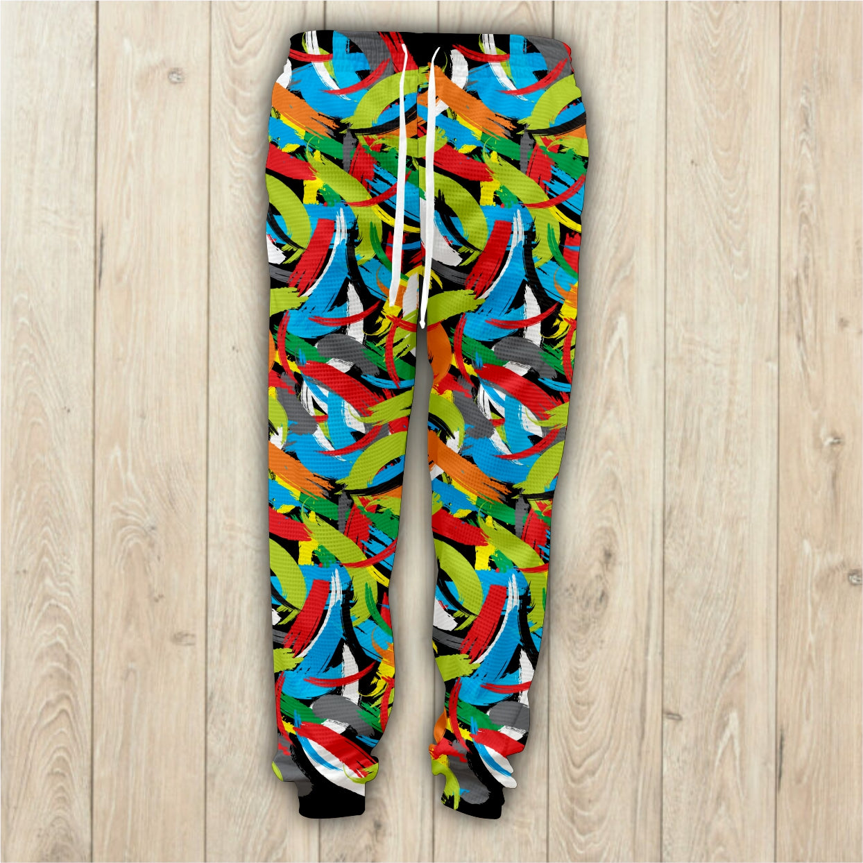 Brush Strokes - Waffle Sweatpants