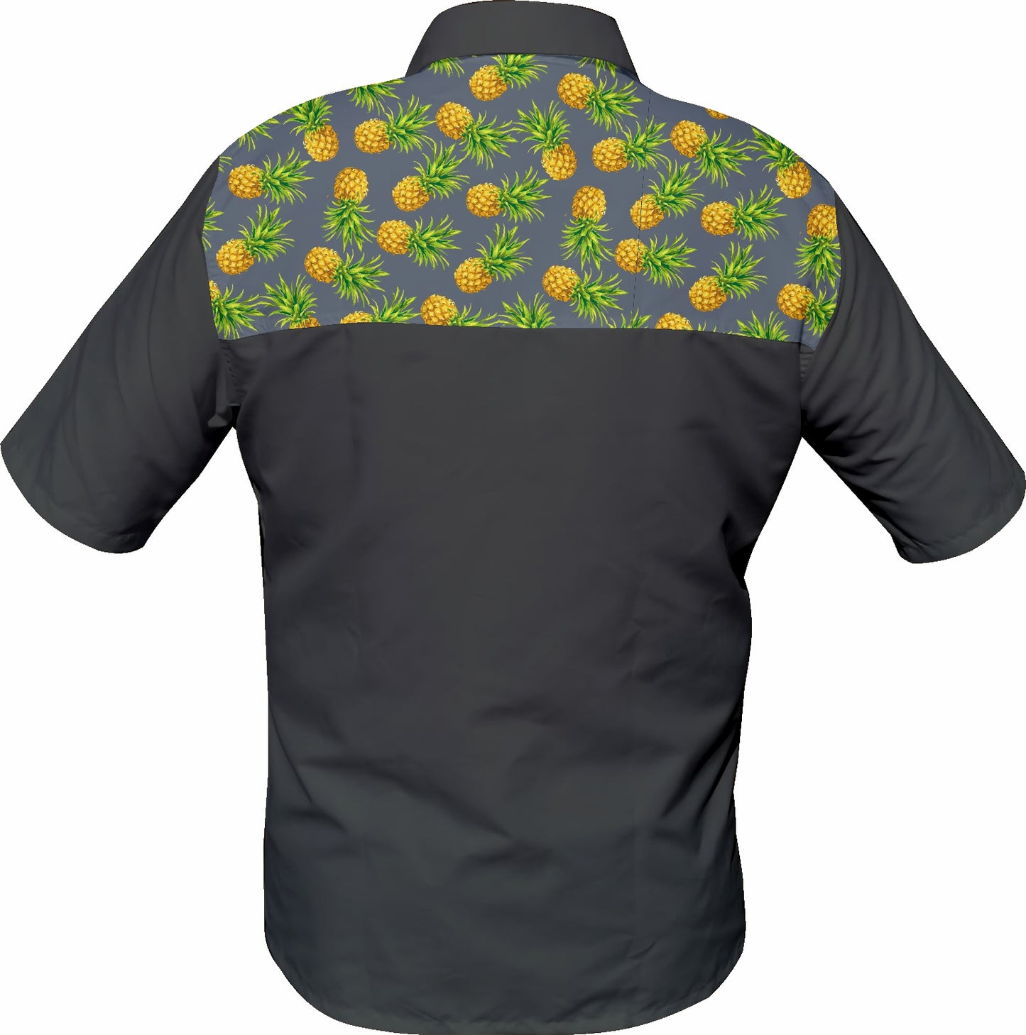 Pineapple  - Safari Button Up Shirt (3827)