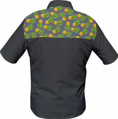 Pineapple  - Safari Button Up Shirt (3827)