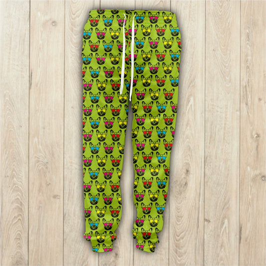 Pug life Unisex Waffle Sweatpants