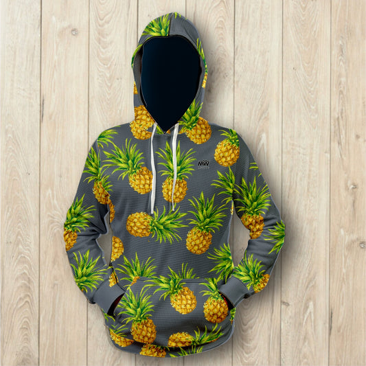 Pineapple Unisex Waffle Hoodie