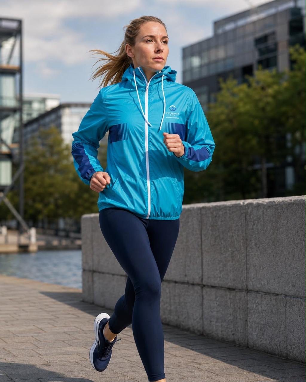 Waterfall City Athletics Club - Unisex Packable Run Shell