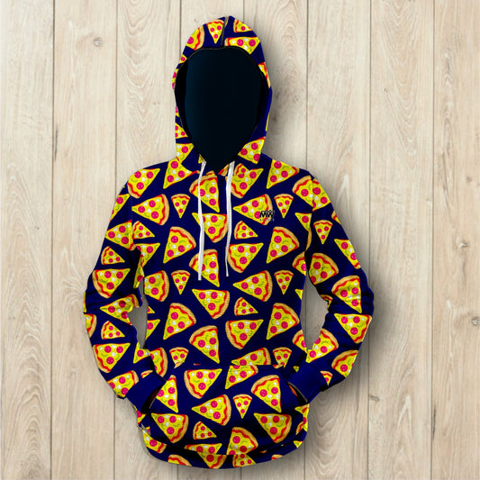 Pizza Unisex Waffle Hoodie