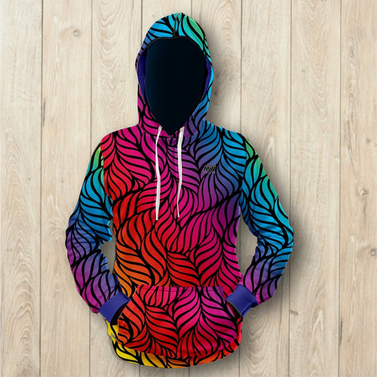 Spectrum Glass Unisex Waffle Hoodie