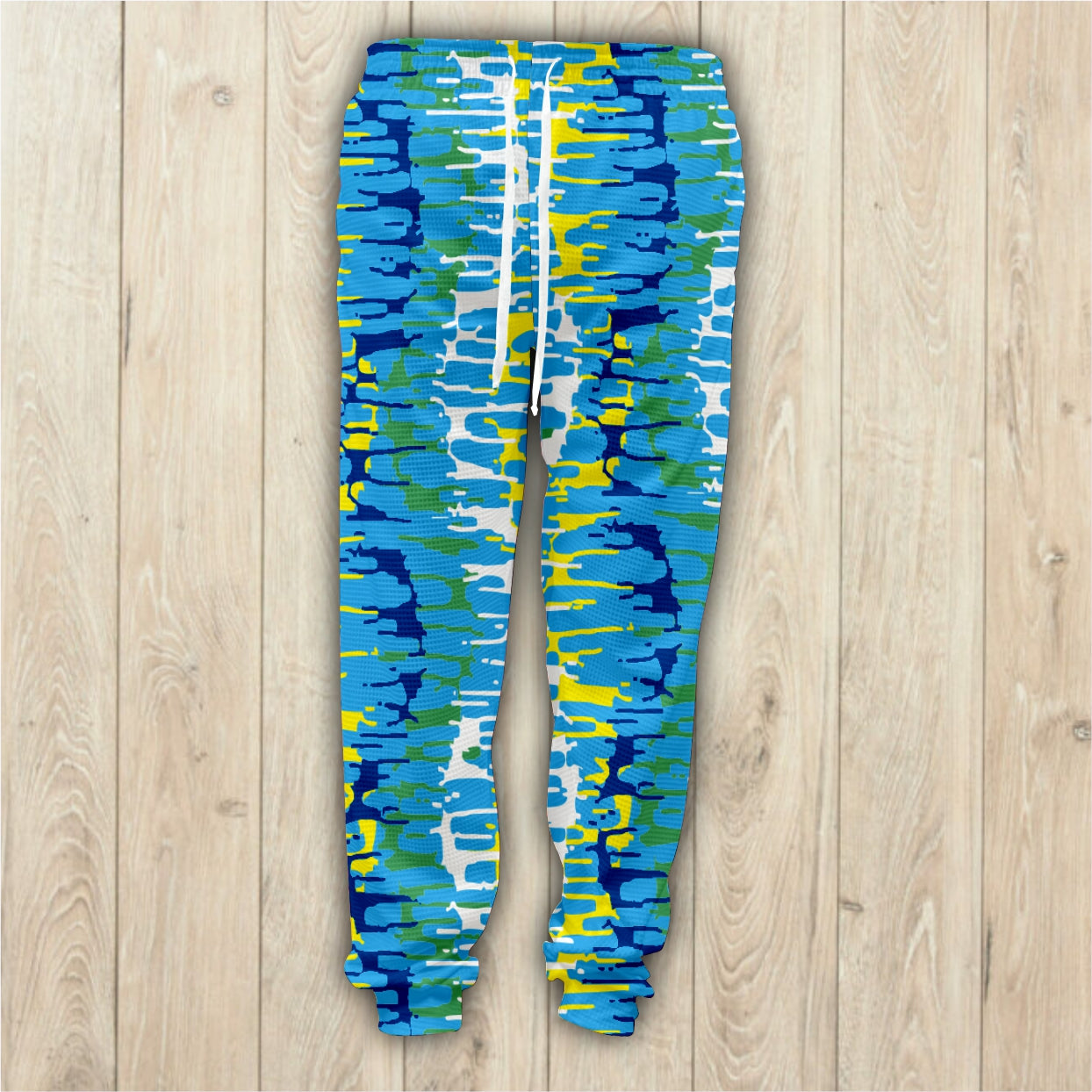 Blue Reflection Waffle Sweatpants