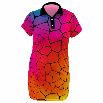 Ladies Golf Dress – Stained Glass
