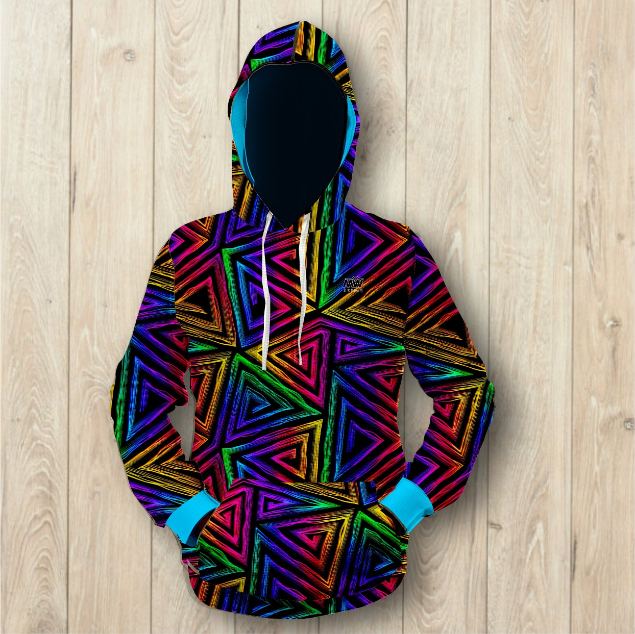 Blinding Lights Unisex Waffle Hoodie