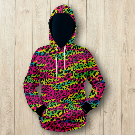 Psychedelic Animal Unisex Waffle Hoodie