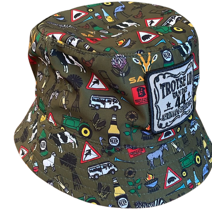 44 Klub SA Ikoniese Bucket Hat
