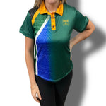 44 KLUB RSA BOKKE  Rugby Ladies Golf Shirt