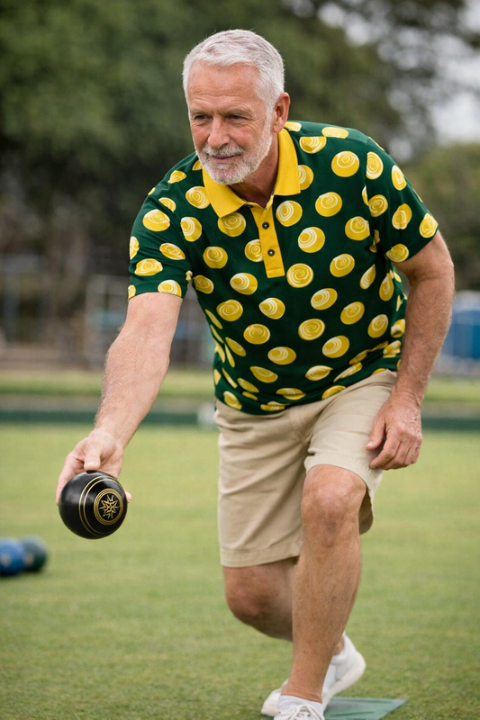 44 Klub Rolbal Hemp - Groen en Goud