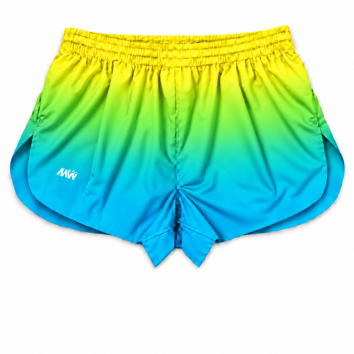 Ladies Phantom Laser-Cut Running Shorts – Chroma Collection – Hyperlime