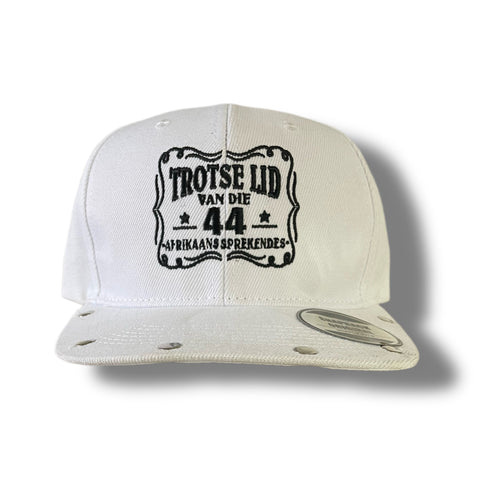 44 KLUB White studded cap