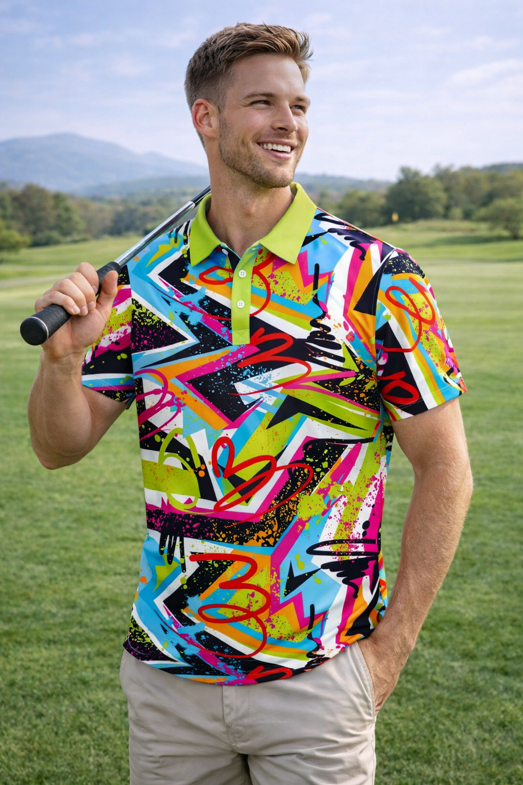 Cool vibes Golf  Shirt (3221)