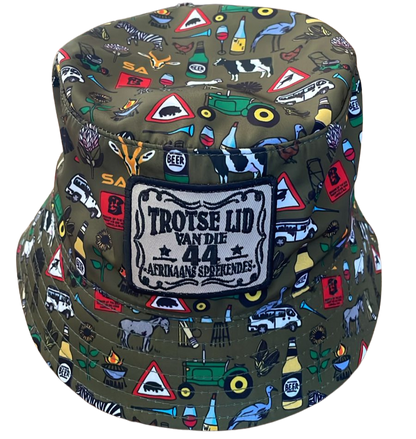 44 Klub SA Ikoniese Bucket Hat