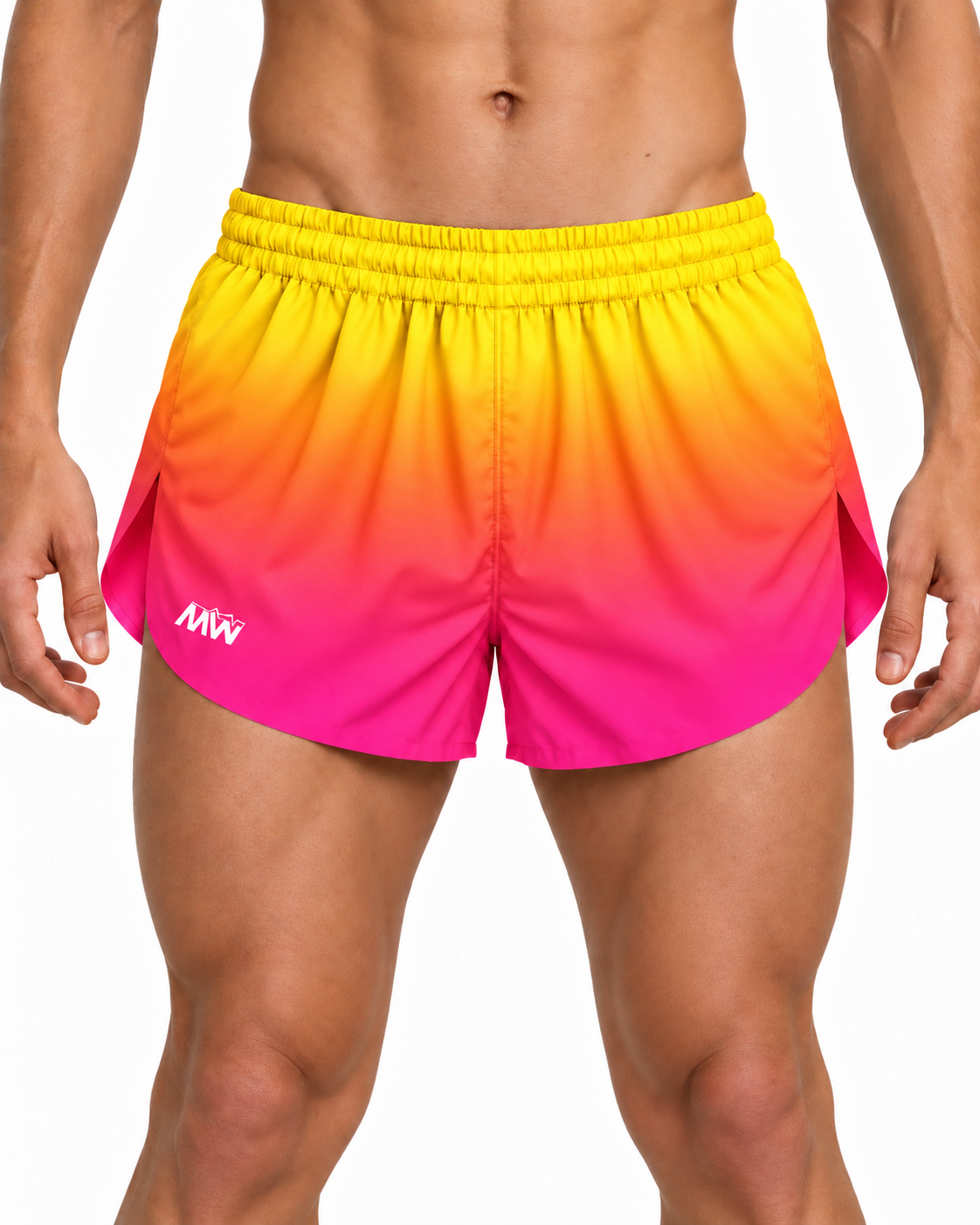 Men’s Phantom Laser-Cut Running Shorts – Chroma Collection – Sunstrike