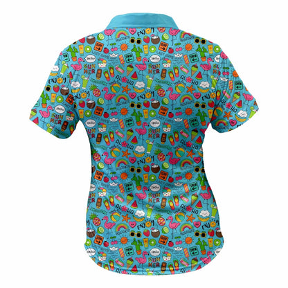 Aloha Holidays Ladies Golf Shirts (3757)