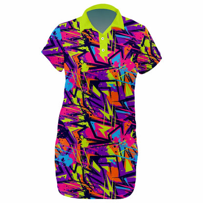 Ladies Golf Dress – 80’s Flash