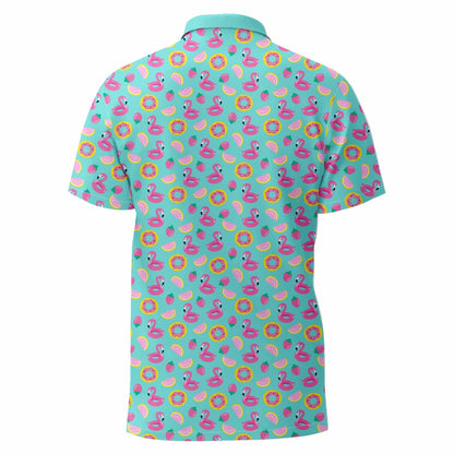 Flamingo strawberry Golf Shirt (3779)