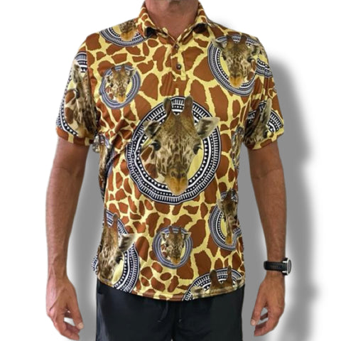 UTHOZULU - Giraffe Golf Shirt