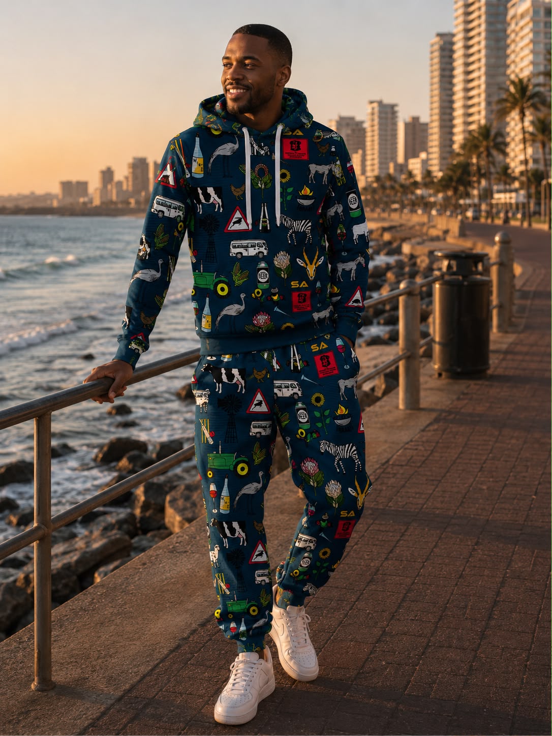 Iconic - Navy - 44 Klub  Unisex cosy Sweatpants