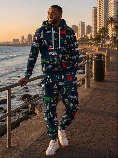 Iconic - Navy - 44 Klub  Unisex cosy Sweatpants