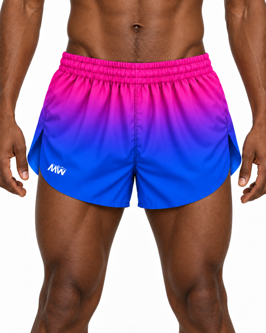 Men’s Phantom Laser-Cut Running Shorts – Chroma Collection – Voltage