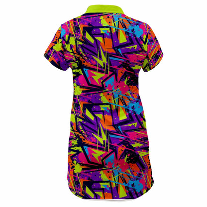 Ladies Golf Dress – 80’s Flash