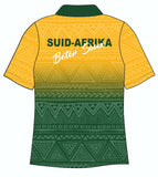 44 BOKKE Suid Afrika Beter Saam - Rugby Printed Golf Shirt