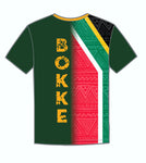 Bok SA Flag - Bok Friday Custom  - Rugby Printed T-Shirt