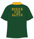 44 BOKKE Suid Afrika Bokke vir Altyd - Rugby Printed Golf Shirt