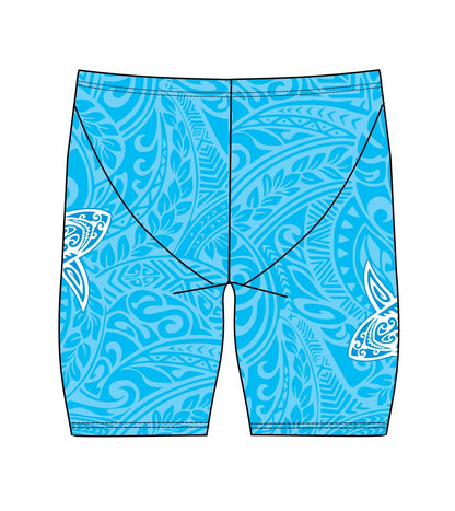 Male Jammer Swimsuit - Tattoo Shark
