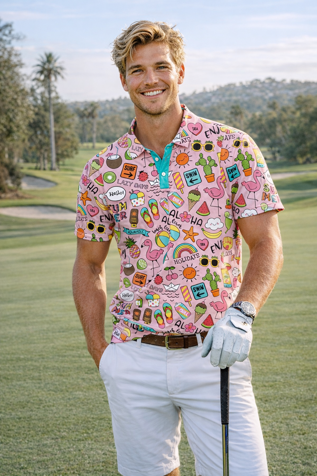 Summer days  Golf Shirt