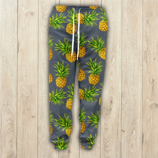 Pineapple Unisex Waffle Sweatpants