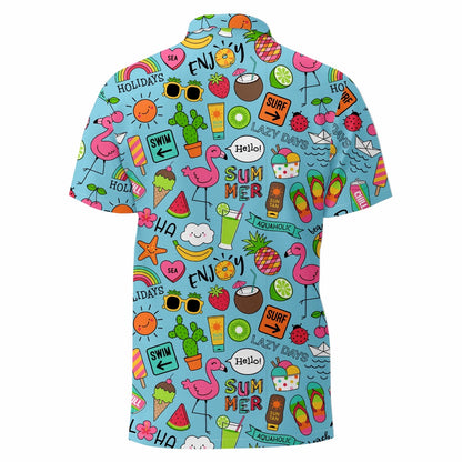 Aloha Holidays Golf Shirt (3757)