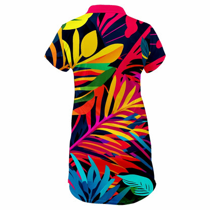 Ladies Golf Dress – Bright Jungle (3758)