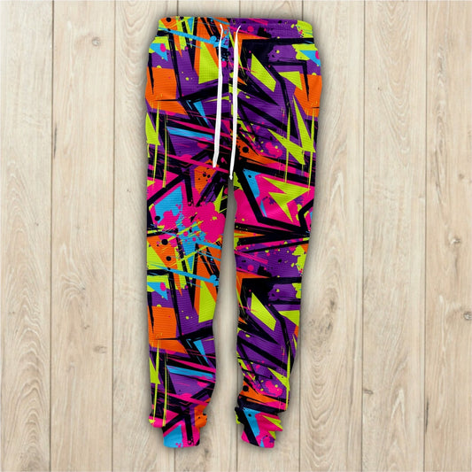 80's Flash Unisex Waffle Sweatpants