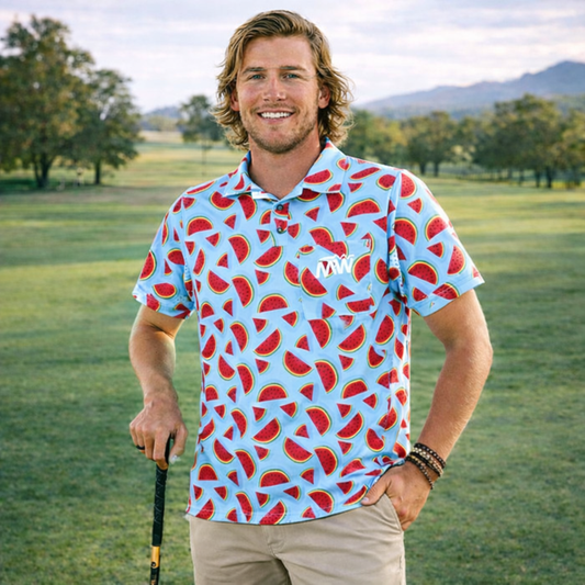 Watermelon Technical Golf Shirt (3378)