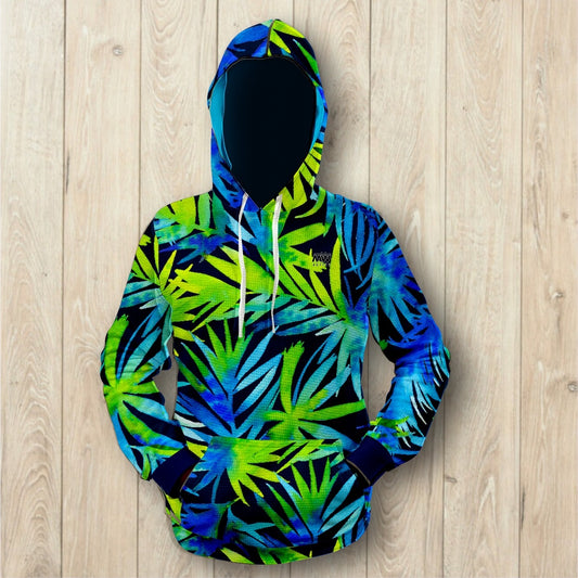 Palm Beach Unisex Waffle Hoodie