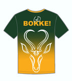Go Bokke! - Bok Friday Custom  - Rugby Printed T-Shirt