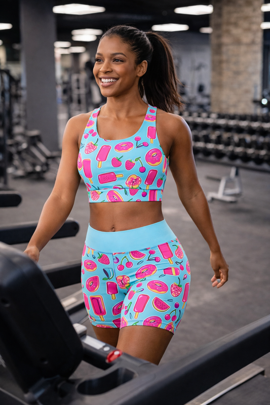 Strawberry Shortcake Female Active Short Length Tights (3761)