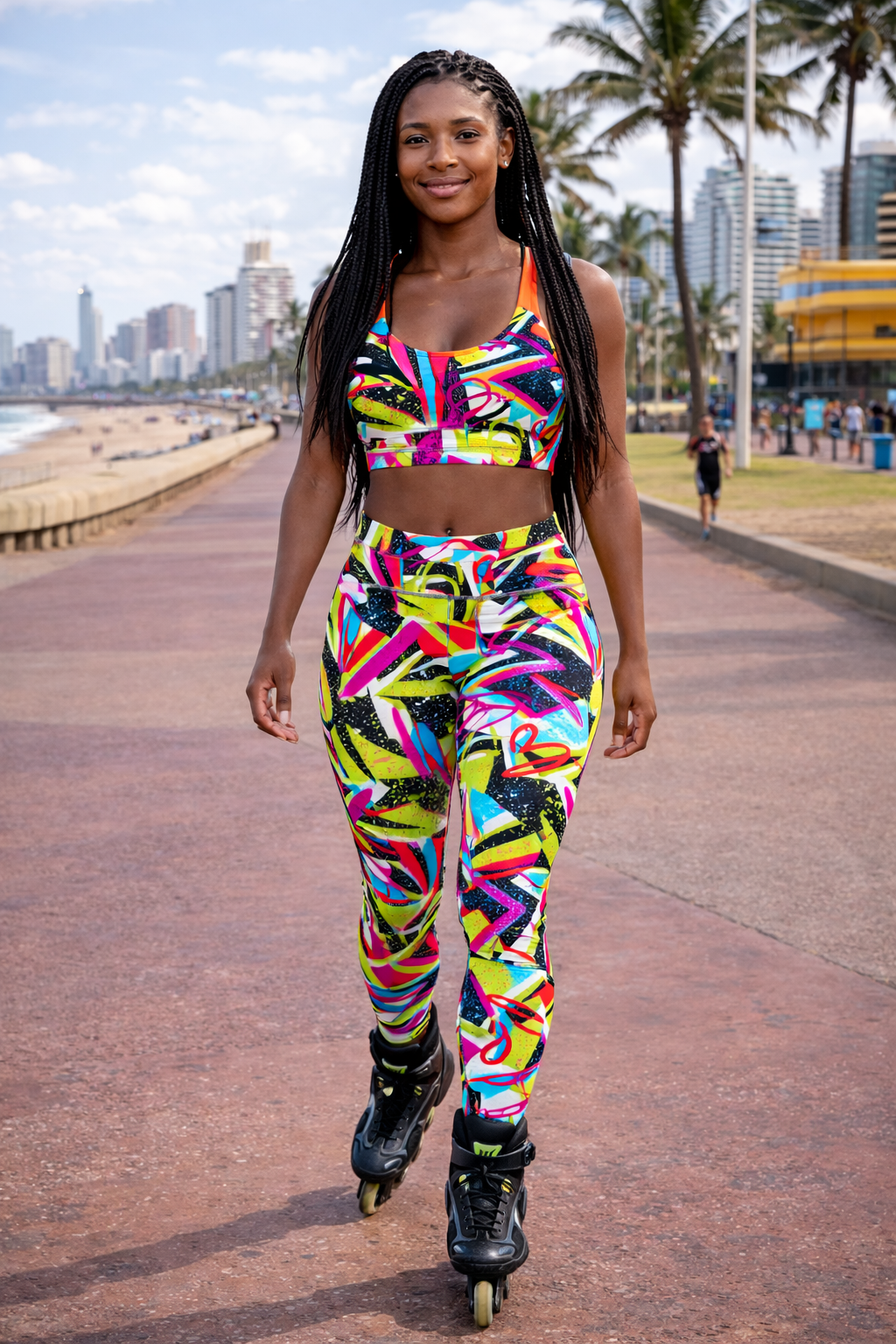 Cool Vibes Ladies Active Crop Top (3221)