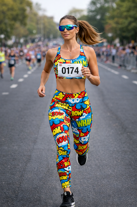 3688 boom bang wham  High Waist leggings full length (3688)