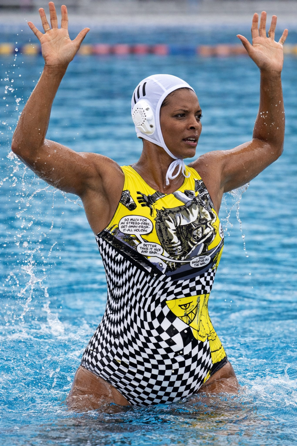 Female Water polo swimsuit- Tank G (2424)