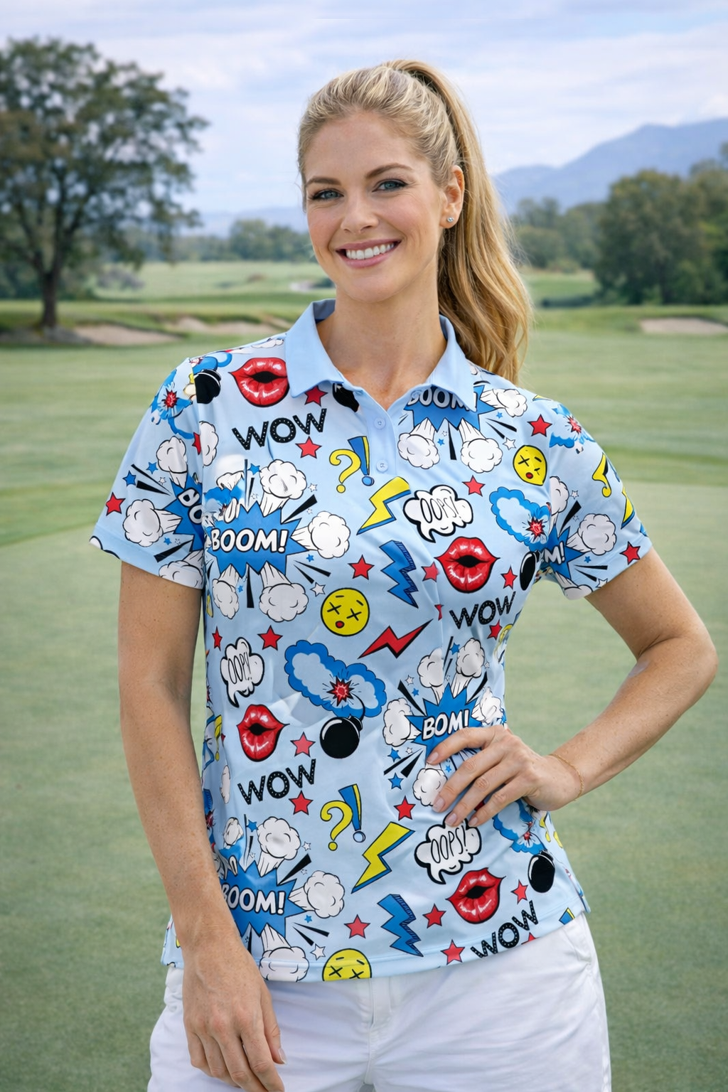 Oops Ladies Golf Shirts