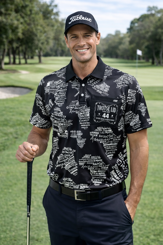 44 Afrika Printed Golf Shirt