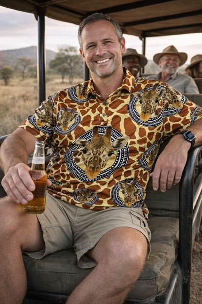 UTHOZULU - Giraffe Golf Shirt