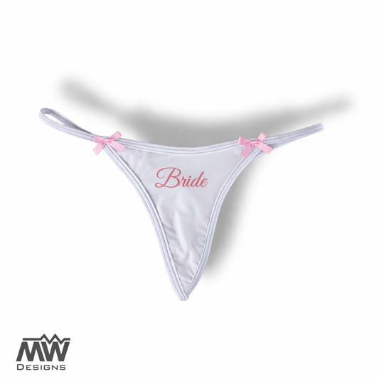 G-String - Baby Pink Bride